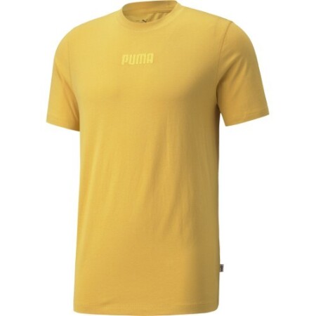 Puma Herren-T-Shirt Modern Basics Tee Gelb - Puma