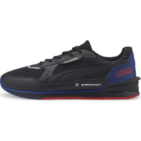 Puma Herrenschuhe BMW MMS Low Racer Schwarz Blau 307106 01 - Puma