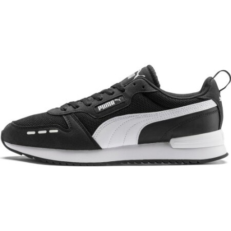 Puma Herrenschuhe R78 Schwarz Weiß - Puma