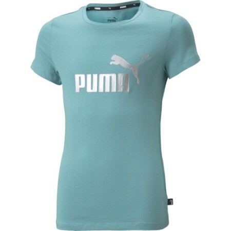 Puma Jugend-Sweatshirt Ess+ Logo-T-Shirt Grün 846953 61 - Puma