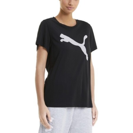 Puma Kadın Evostripe Tişörtü Siyah - Puma