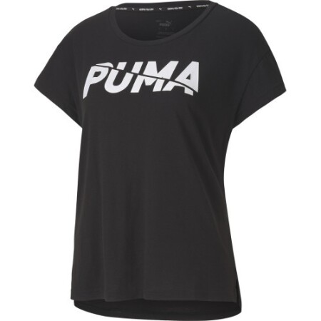 Puma Kadın Modern Spor Grafik Tişörtü Siyah - Puma