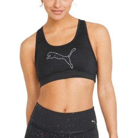 Puma Kadın Spor Sütyeni Orta Destekli 4Keeps Siyah 520306 04 - Puma