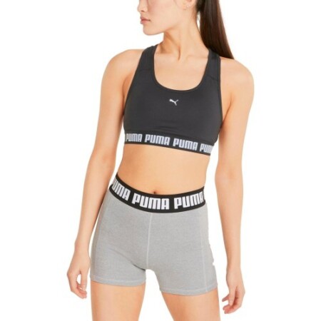Puma Kadın Spor Sütyeni Orta Destekli Güçlü Siyah 521599 01 - Puma
