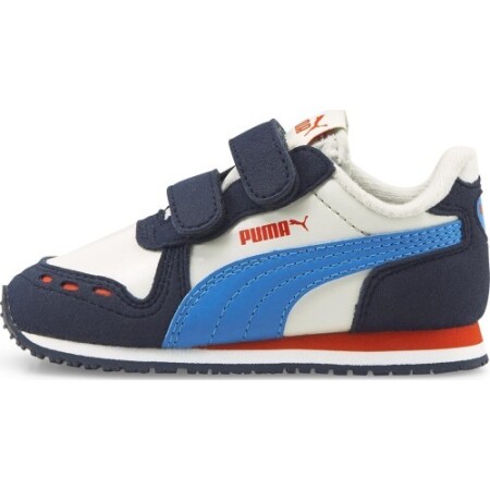 Puma Kinderschuhe Cabana Racer SL V INF Nimbus Weiß Blau Rot 351980 93 - Puma