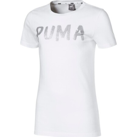 Puma Mädchen Alpha T-Shirt G Weiß - Puma