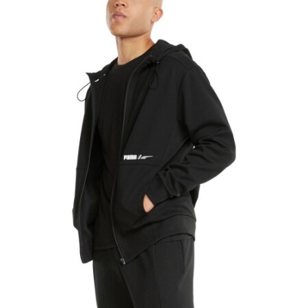 Puma Men's Rad Cal Fz Hoodie Black - Puma