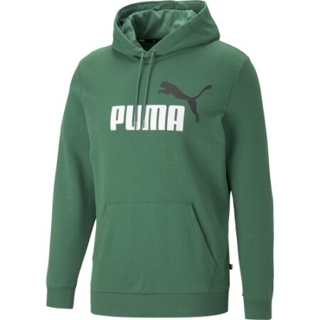 Puma Men's Sweater Ess+ 2 Col Big Logo Green 586765 37 - Puma