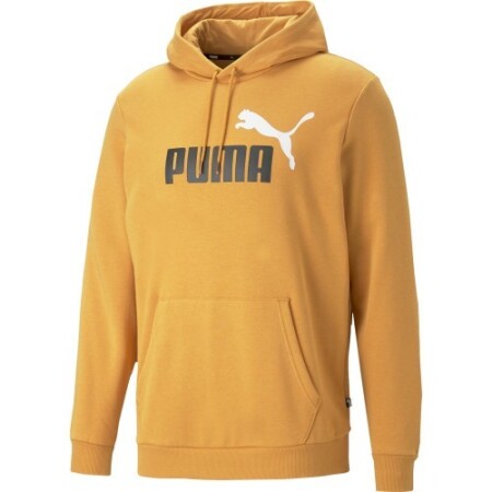 Puma Men's Sweater Ess+ 2 Col Big Logo Yellow 586765 30 - Puma