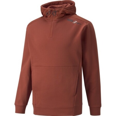 Puma Men's Sweatshirt Rad/Cal Half-Zip Brown 847436 23 - Puma