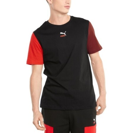 Puma Men's T-Shirt Clsx Tee Black - Puma