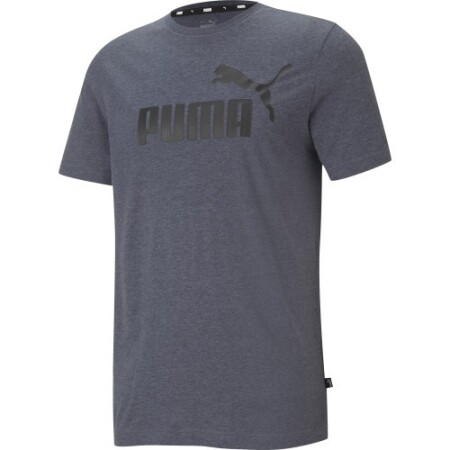 Puma Men's T-Shirt Ess Heather Tee Blue - Puma