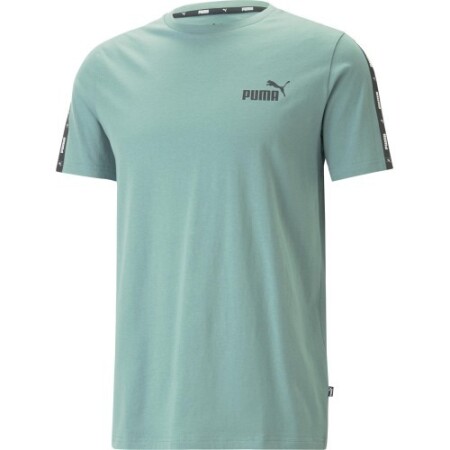 Puma Men's T-Shirt Ess+ Tape Tee Green 847382 85 - Puma