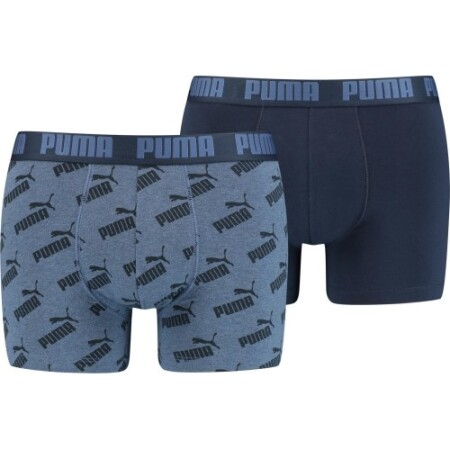 Puma Men's Underwear Men Aop Boxer Blue 935054 03 - Puma