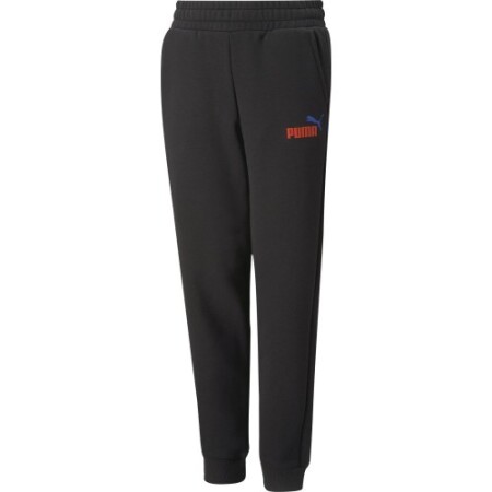 Puma Pants for Teens Ess + 2 Col Logo Pants Black 586988 61 - Puma