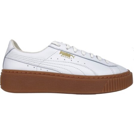 Puma Shoes Basket Platform Core White - Puma