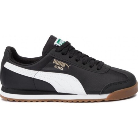 Puma Shoes For Teenagers Roma Basic Summer Black White - Puma