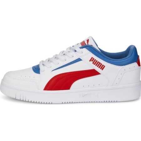 Puma Shoes Men Rebound Joy Low White Blue Red 380747 16 - Puma