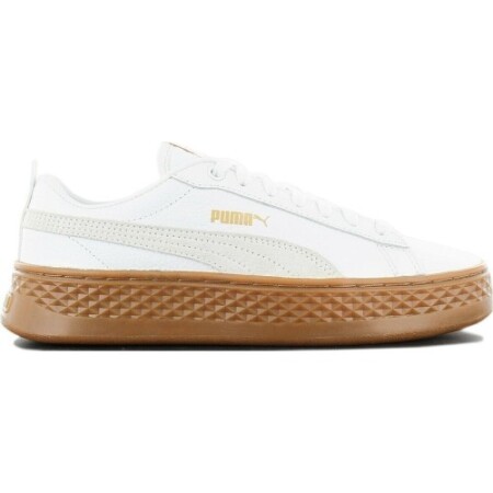 Puma Shoes Smash Platform L White 366487 02 - Puma