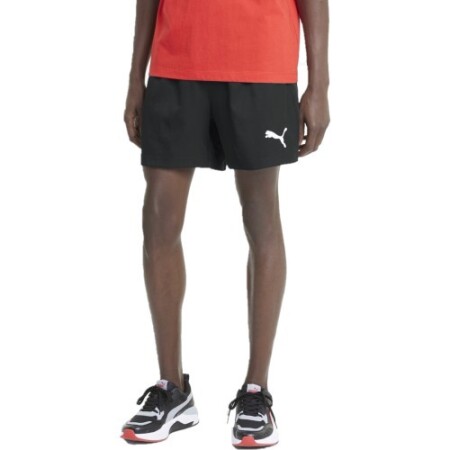 Puma Shorts Herren Active Webshorts Schwarz - Puma