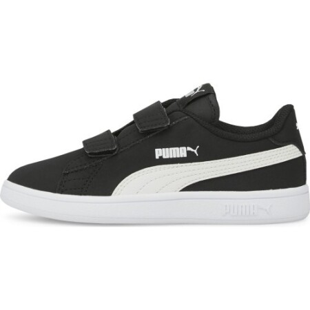 Puma Smash V2 Buck Black Kinderschuhe 365183 34 - Puma