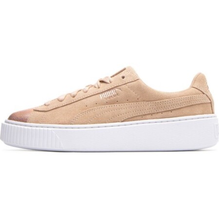 Puma Süet Platform Ayakkabı Lunalux WN Kum Rengi - Puma