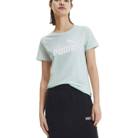 Puma Sweatshirt Ess+ Logo Melanj Yeşil - Puma