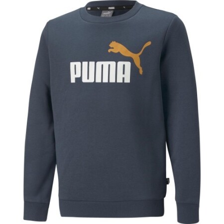 Puma Sweatshirt for Teens Ess + 2 Col Big Logo Navy 586986 16 - Puma