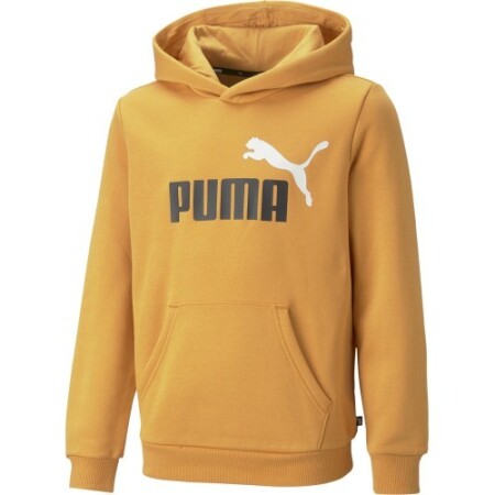 Puma Sweatshirt for Teens Ess + 2 Col Big Logo Yellow 586987 30 - Puma