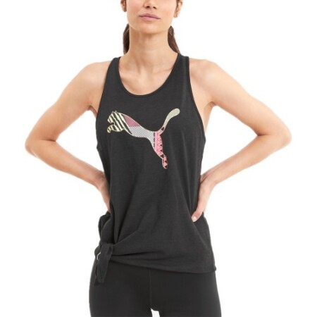 Puma Sweatshirt Logo Tie Tank Schwarz - Puma