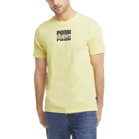 Puma T-shirt Core International Tee Yellow - Puma