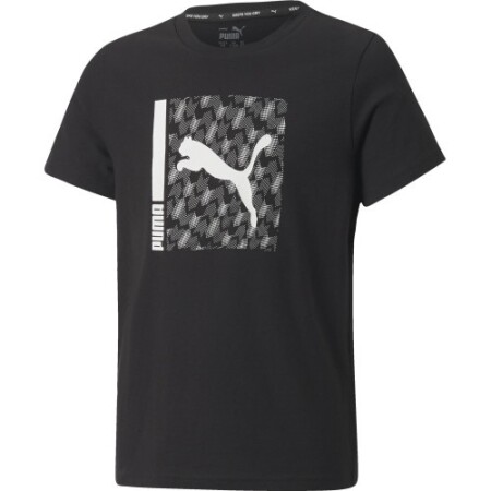 Puma T-Shirt for Teens Active Sports Tee Black 670071 01 - Puma