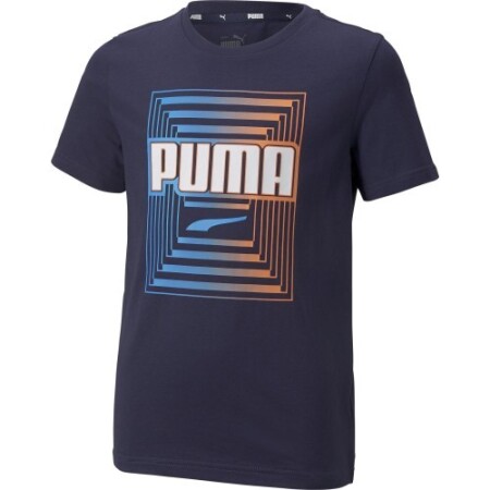 Puma T-Shirt for Teens Alpha Graphic Tee Blue 847292 06 - Puma