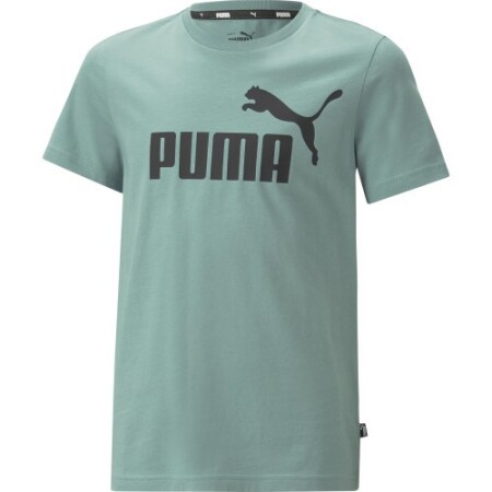Puma T-Shirt for Teens Ess Logo Tee Green 586960 84 - Puma