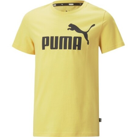 Puma T-Shirt for Teens Ess Logo Tee Yellow 586960 43 - Puma