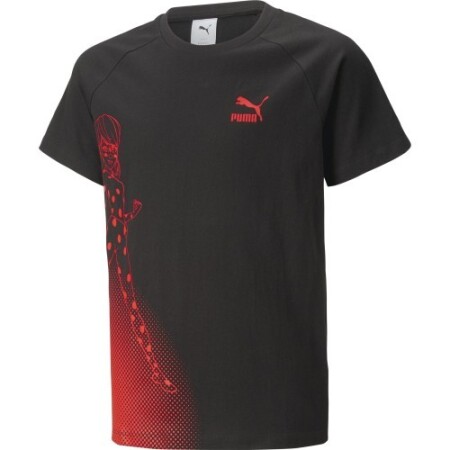 Puma T-Shirt for Teens X Miraculous Tee Black 538683 01 - Puma