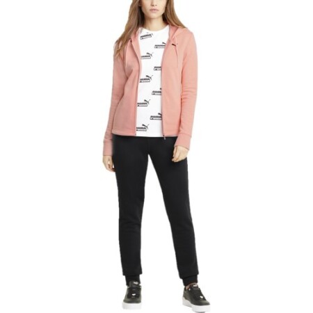 Puma Tracksuit Women Classic Hd Pink Black - Puma
