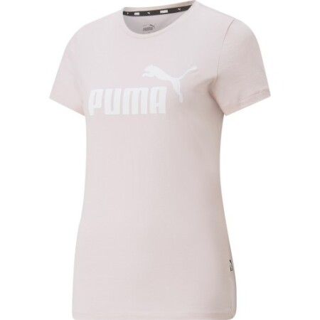 Puma Women's Blouse Ess Logo Tee Pink 586775 82 - Puma