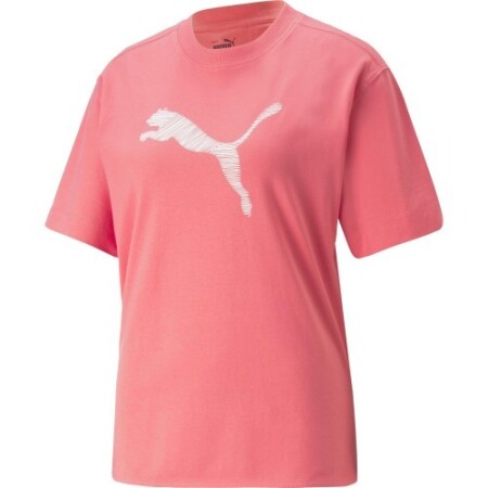 Puma Women's Cotton Blouse Her Tee Loveable Pink 673107 63 - Puma