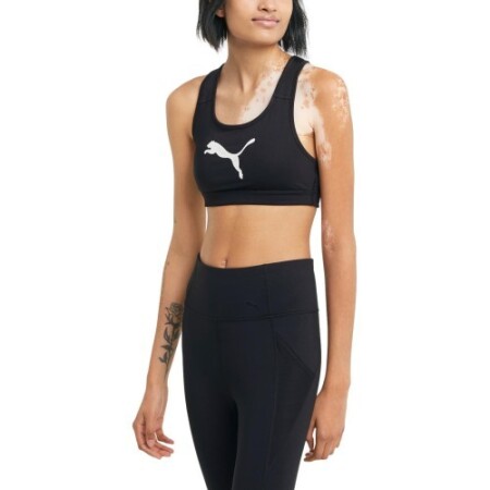 Puma Women's Sports Bra Mid Impact 4Keeps Black - Puma