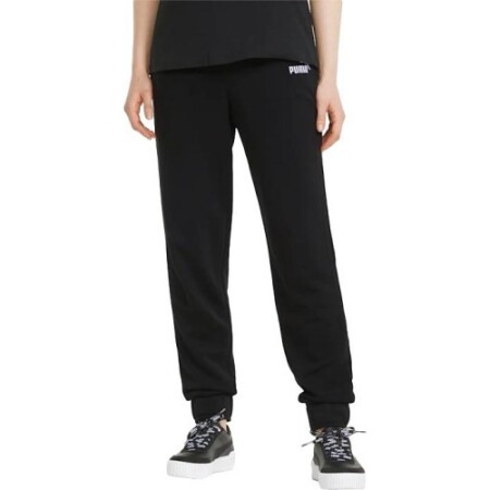 Puma Women's Sports Pants Ess+ Embroidery Black 847093 01 - Puma