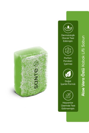 Pumpkin Fiber Aloe Vera Extract Soap (MOISTURIZING AND CLEANING) 160 gr SPSB05 - SantePlus