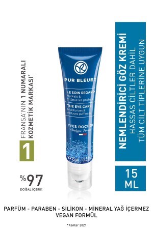 Pur Bleuet Anti-Puffiness and Puffiness Eye Serum for All Skin - 15 ml - Yves Rocher