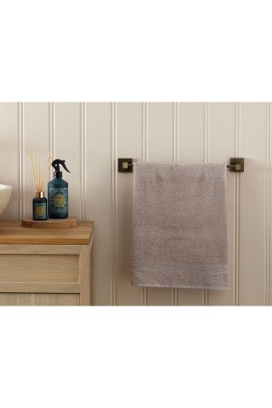 Pure Basic Face Towel 50x90 Cm Light Brown 10023789 - English Home