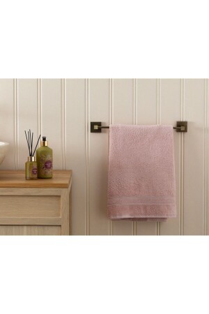 Pure Basic Face Towel 50x90 Cm Light Pink 10039263 - English Home
