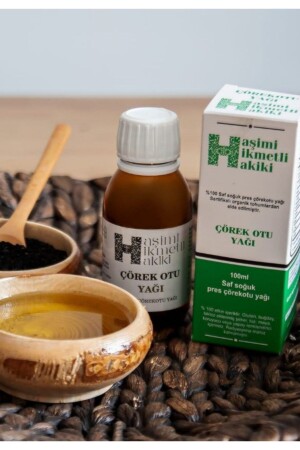 Pure Black Cumin Oil from Wise Black Cumin Seed 100 ml - Haşimi