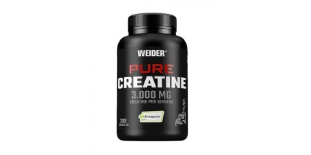 Pure Creatine, 3000mg - 200 caps - Weider