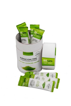 Pure Green Wheatgrass Powder 15 Days - Petiçim