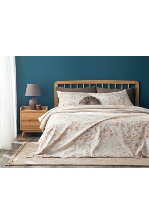 Pure Magnolia bügelleichtes Einzelbettbezug-Set 160 x 220 cm Terrakotta 10037957 - English Home