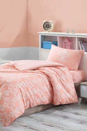 Pure Powder Single Easy-Iron Duvet Cover Set EP-010221 - Enlora Home